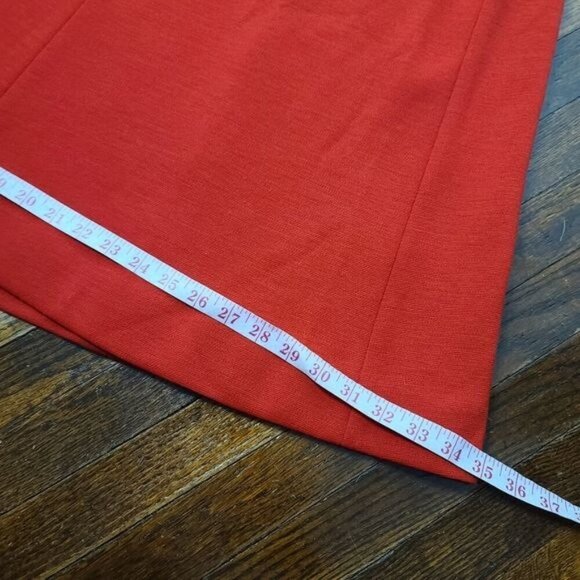 Vintage 60s 70s Mid Century Pendleton Red Wool Maxi Skirt - Picture 9 of 9